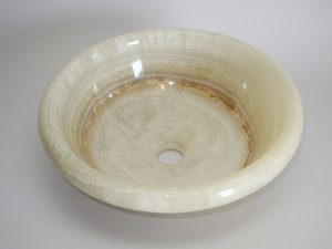 Onyx White Sink - Khan Brothers Onyx Handicrafts